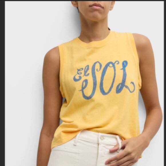 MOTHER The Strong and Silent Type Tank Top Size XS - Picture 2 of 6